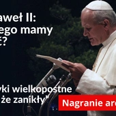 Jan Paweł II: Dlaczego mamy pościć? Posłuchaj archiwalnego nagrania!