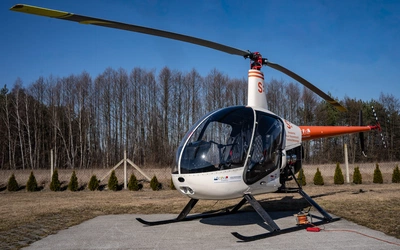 Helikopter dla studentów ze Skierniewic