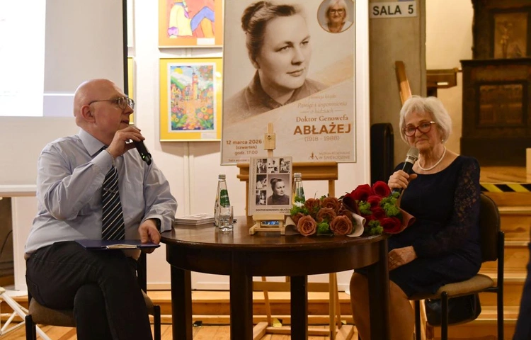 Promocja książki o dr Genowefie Abłażej w Świebodzinie