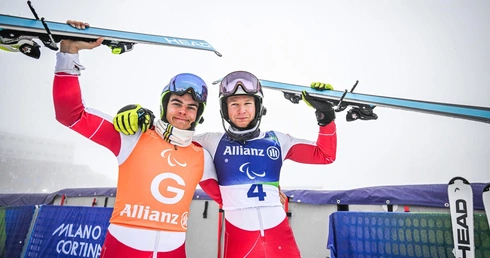 Michał Gołaś i Kacper Walas z drugim - srebrnym - medalem Igrzysk Paralimpijskich