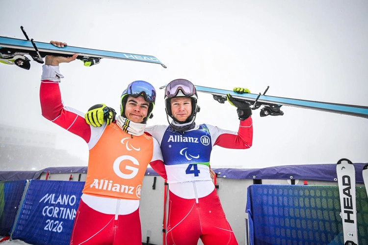 Michał Gołaś i Kacper Walas z drugim - srebrnym - medalem Igrzysk Paralimpijskich