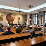 Rodzice księży i kleryków GSD na wielkopostnym spotkaniu