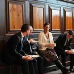 Rodzice księży i kleryków GSD na wielkopostnym spotkaniu