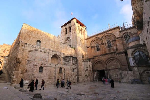 Renowacja Bazyliki Grobu Świętego wstrzymana przez wojnę