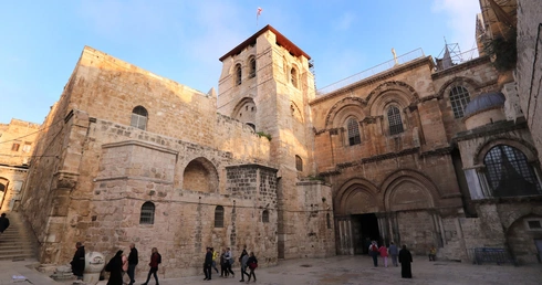 Renowacja Bazyliki Grobu Świętego wstrzymana przez wojnę