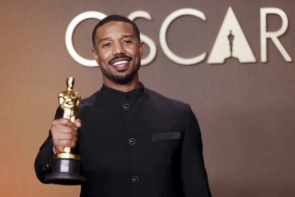 Zdobywca Oscara Michael B. Jordan: Przede wszystkim chciałbym podziękować Bogu