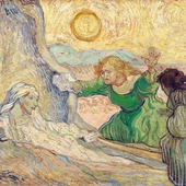 „Wskrzeszenie Łazarza według Rembrandta”. Obraz Vincenta van Gogha