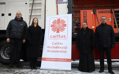 Pomoc płynąca z archidiecezji krakowskiej uratowała Kijów przed blackoutem