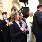 Bierzmowanie w katedrze