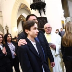 Bierzmowanie w katedrze