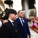 Bierzmowanie w katedrze