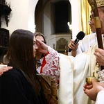 Bierzmowanie w katedrze
