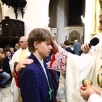 Bierzmowanie w katedrze