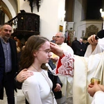 Bierzmowanie w katedrze