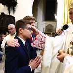 Bierzmowanie w katedrze