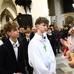 Bierzmowanie w katedrze