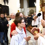 Bierzmowanie w katedrze