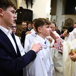 Bierzmowanie w katedrze