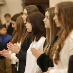 Bierzmowanie w katedrze