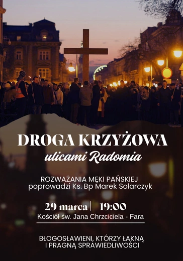 Droga Krzyżowa ulicami Radomia
