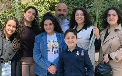 Liban: ostatnia chrześcijańska rodzina w bombardowanej wiosce