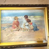 Feliks Michał Wygrzywalski (1875–1944) był malarzem realistą. Na płótnach często przedstawiał ludzką pracę, portrety, pejzaże nadmorskie czy krajobrazy z Włoch i Ukrainy.