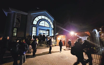 Jedna  ze stacji w Kościele  bł. bp. Gorala w Lublinie.