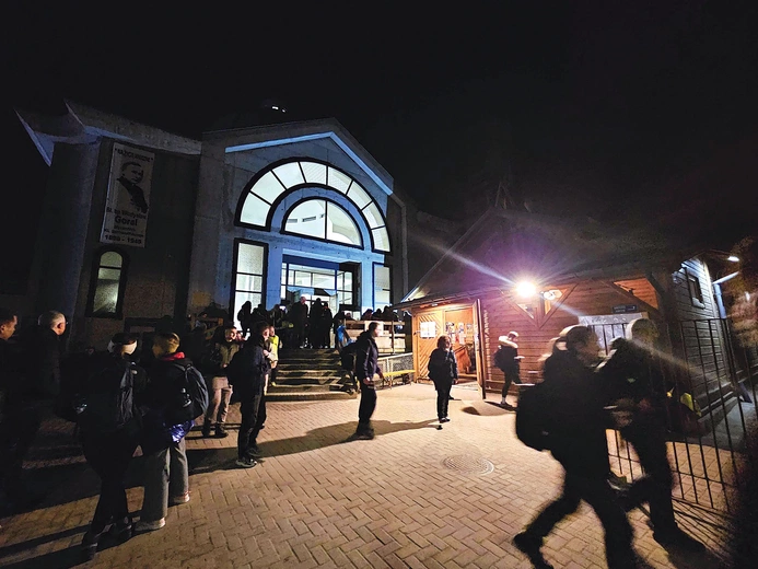 Jedna  ze stacji w Kościele  bł. bp. Gorala w Lublinie.