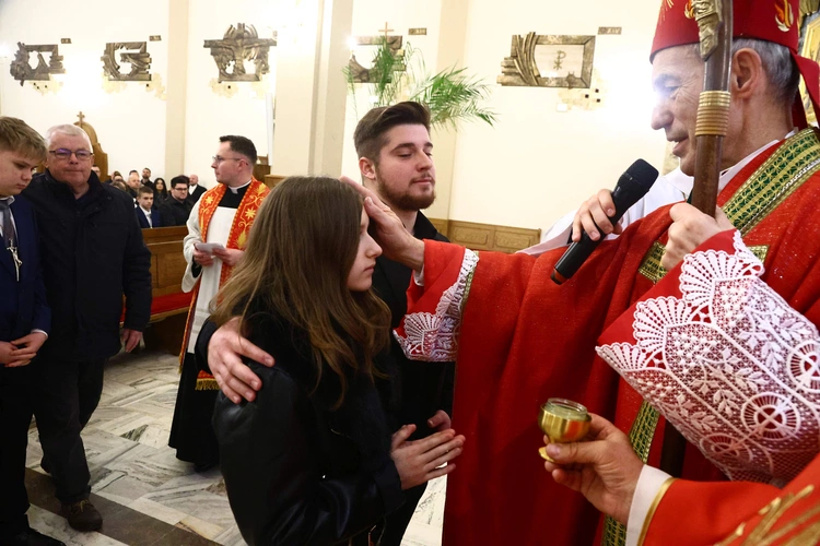 Bierzmowanie w Zgłobicach