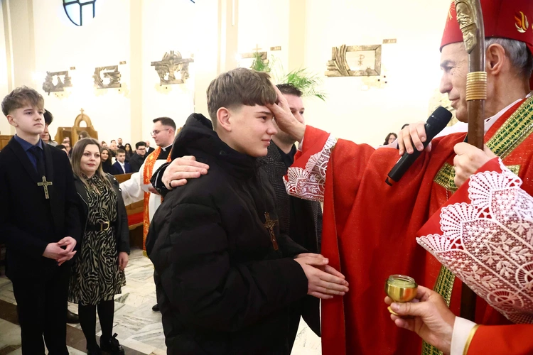Bierzmowanie w Zgłobicach