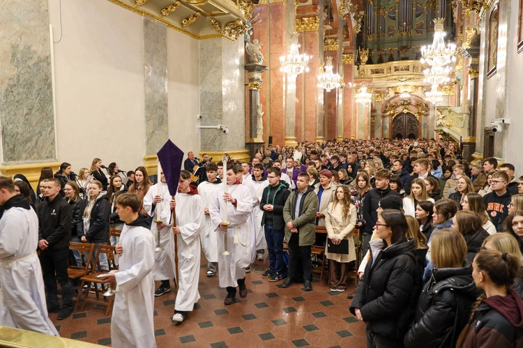 Młodzi na Jasnej Górze