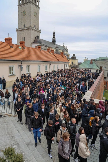 Młodzi na Jasnej Górze