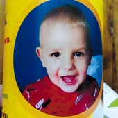 Skarbonka  ze zdjęciem chłopca przykuła wzrok Krzysztofa Weronowskiego--Ptaszyńskiego.