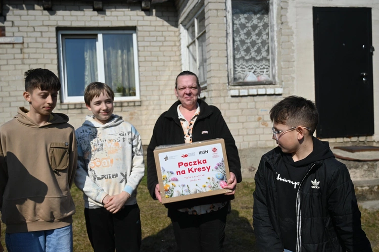 Paczka na Kresy w Wilnie