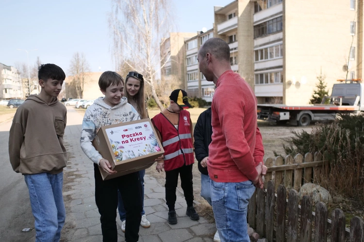 Paczka na Kresy w Wilnie
