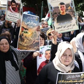 Palestyńczycy protestują przeciwko nowemu izraelskiemu prawu