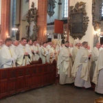 Msza Krzyżma Świetego w legnickiej katedrze