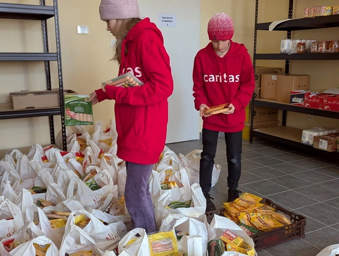 Caritas Archidiecezji Wrocławskiej wspiera potrzebujących w Oławie