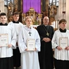 87 ministrantów i ministrantek otrzymało dyplomy uznania