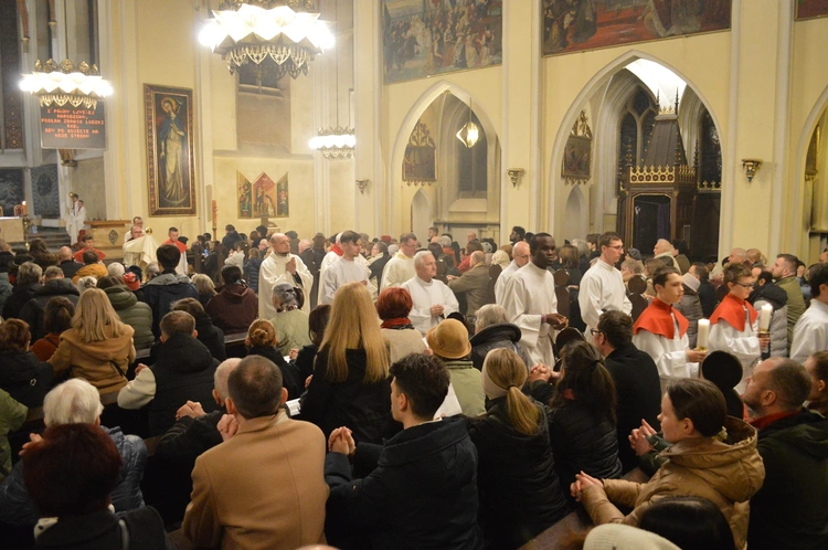 Msza Wieczerzy Pańskiej w Kościele Mariackim