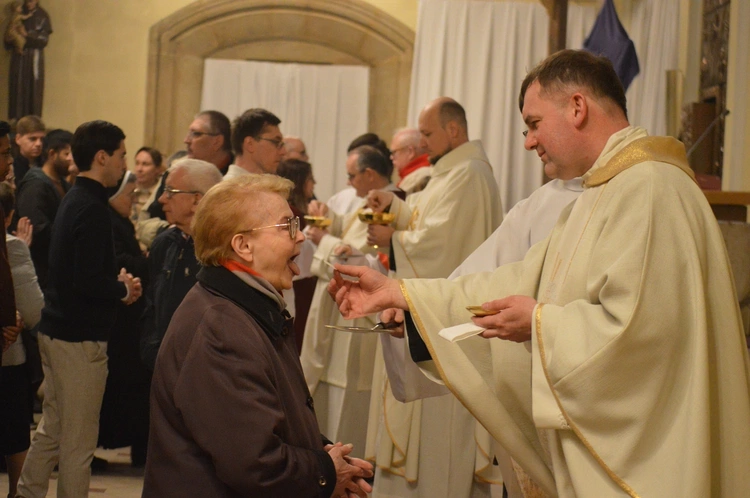 Msza Wieczerzy Pańskiej w Kościele Mariackim