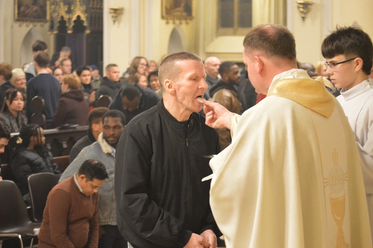 Msza Wieczerzy Pańskiej w Kościele Mariackim