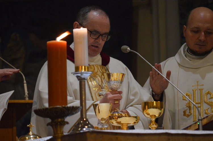 Msza Wieczerzy Pańskiej w Kościele Mariackim