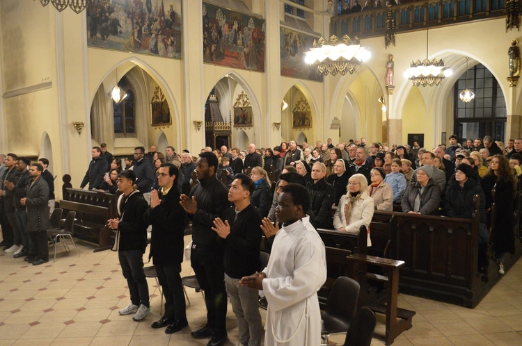 Msza Wieczerzy Pańskiej w Kościele Mariackim