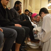 Wielki Czwartek. Msza św. Wieczerzy Pańskiej w Kościele Mariackim w Katowicach