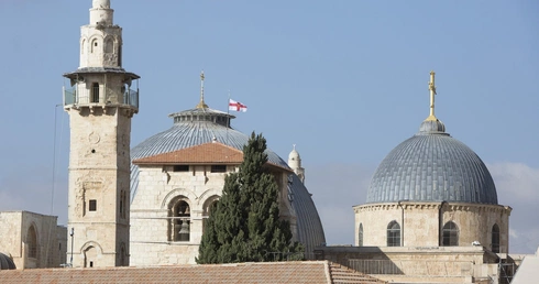 Jerozolima: wielkopiątkowa liturgia na Golgocie