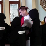 Droga Krzyżowa chłopaków ze skoczowskiej Przestrzeni Opatrzności w Pogórzu