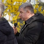 Droga Krzyżowa w schronisku Towarzystwa Pomocy im. św. Brata Alberta