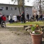 Droga Krzyżowa w schronisku Towarzystwa Pomocy im. św. Brata Alberta