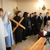 Misterium Męki Pańskiej w leśnickim DPS